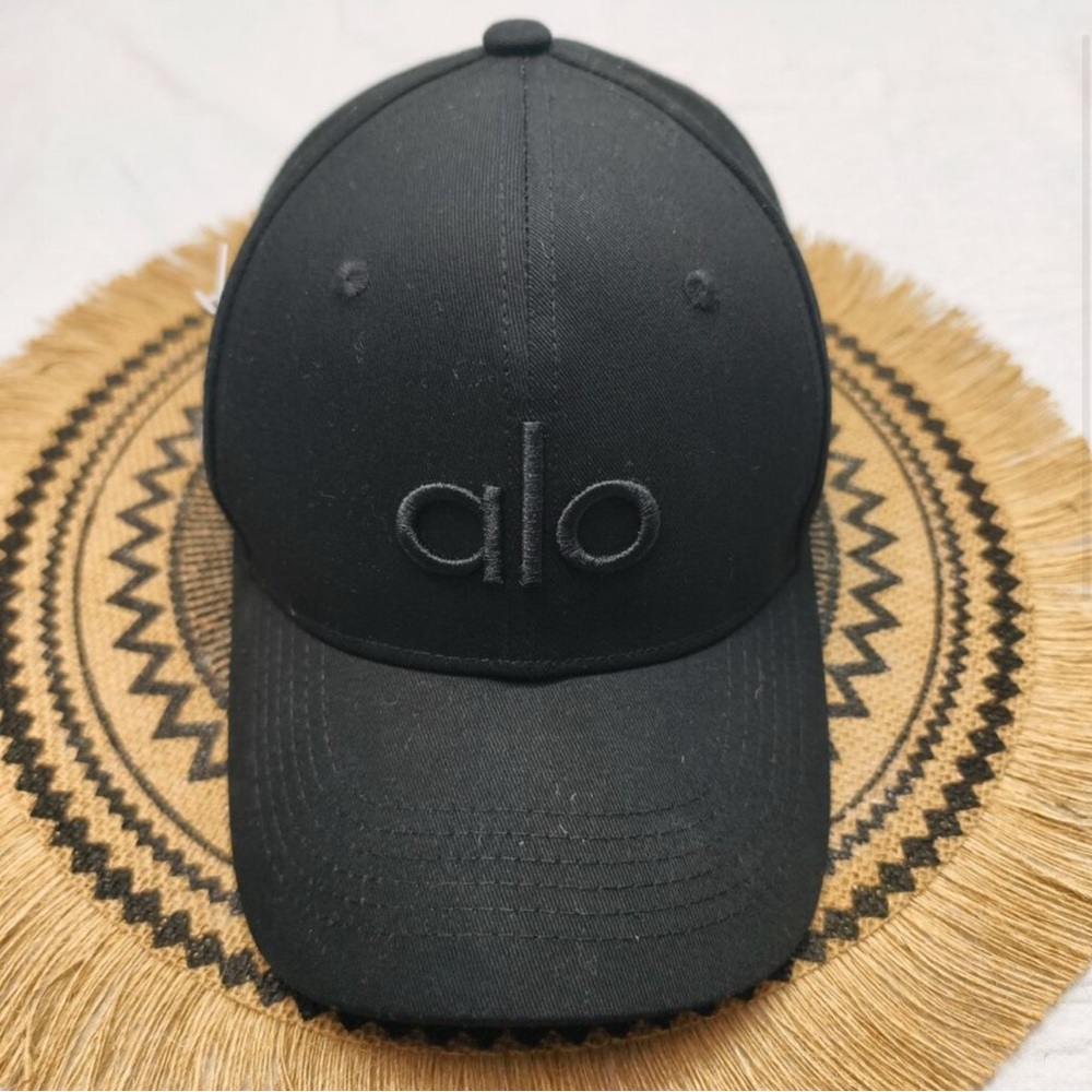 Alo Black Baseball Cap